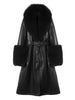 GROV Fur Foxy Leather Coat