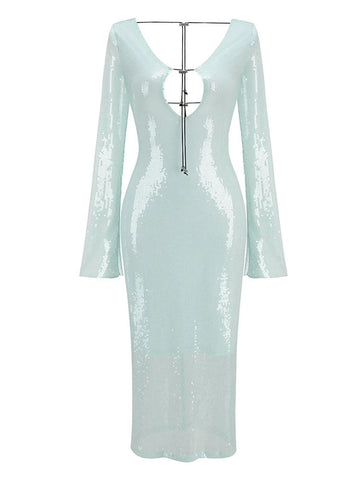 ETTELE Maxi Dress in Light Mint