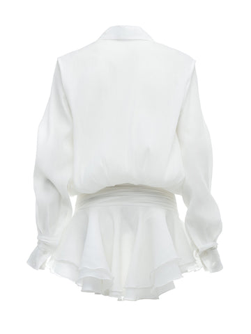 DREA Mini Dress in White