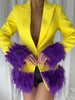ORLA Blazer Feathers Dress
