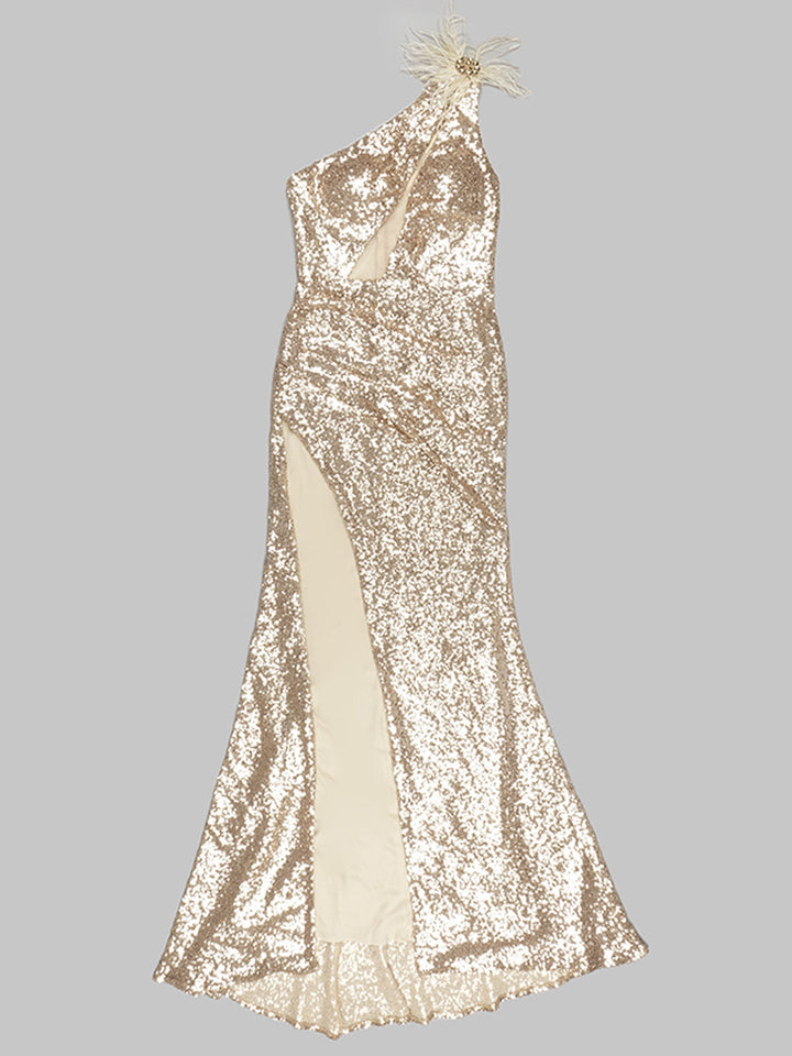 MAIRE Sequins Maxi Dress