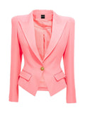 Single-breasted Blazer in Pink