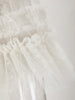 LANTE Ruffle Dress in Ivory