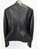 SAITE Leather Peplum Jacket