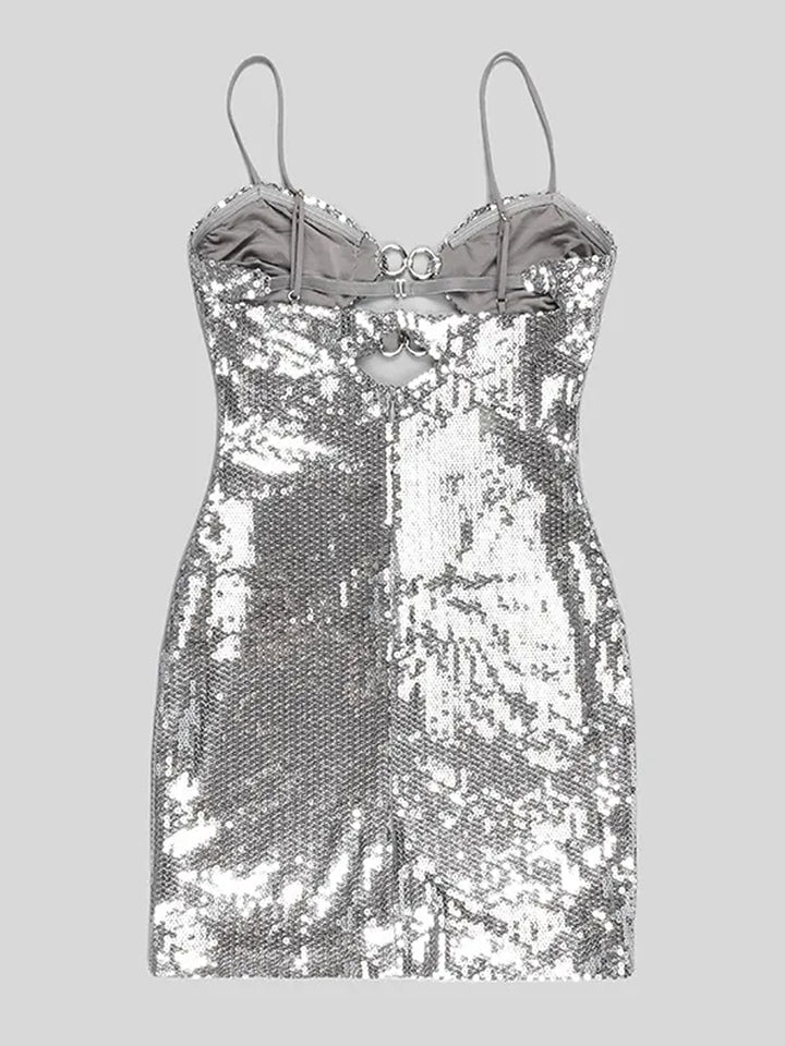 ALICEIA Sequins Mini Dress