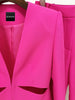 COUPERA Cut-out Blazer & Pants Set in Fuchsia