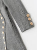 ELDENNE Check Trench Coat in Gray