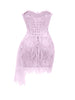 ANGELIC Mini Dress in Lavender