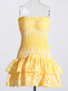 POETTE Mini Dress in Yellow