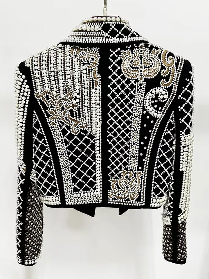 NENEE Embellished Beaded Jacket