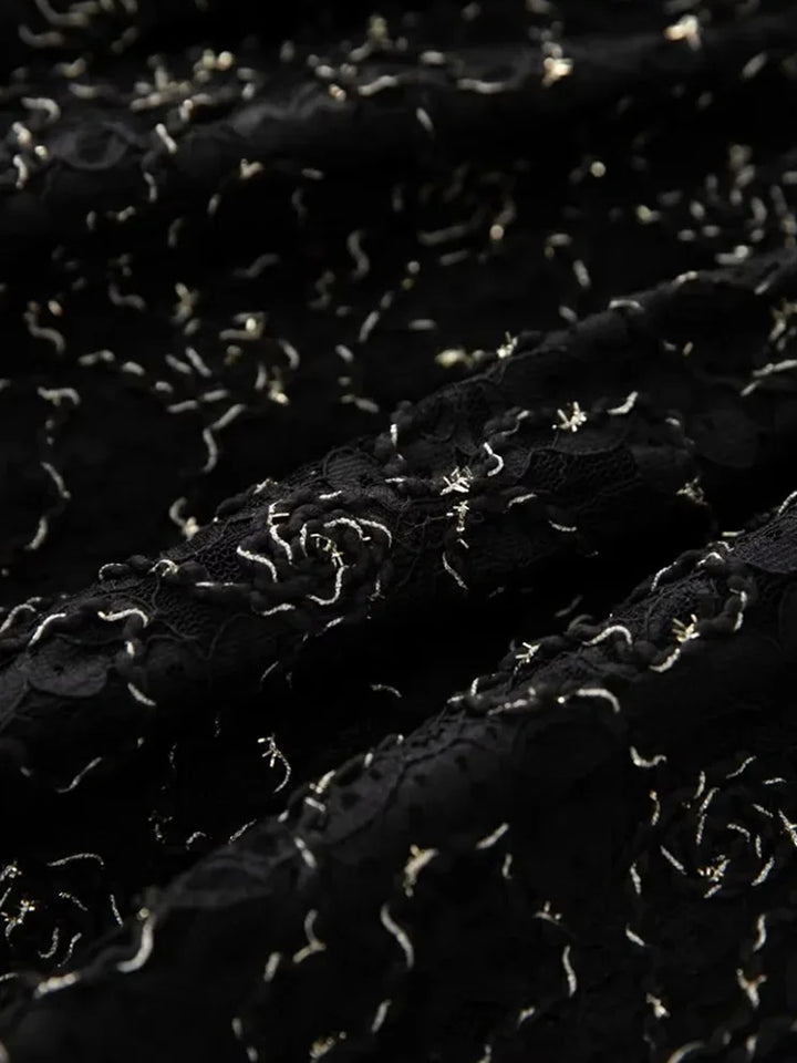 ERENNE Lace Midi Dress in Black
