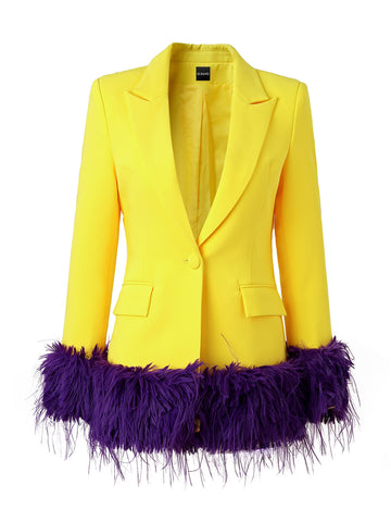 ORLA Blazer Feathers Dress