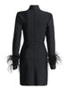 ANNETE Mini Dress in Black