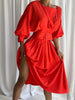 TAMI Midi Dress in Red