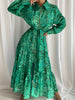 ZENEYA Maxi Dress in Green