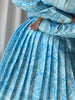 MIRAJE Blouse & Skirt Set in Azure