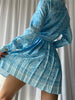 MIRAJE Blouse & Skirt Set in Azure