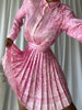 MIRAJE Blouse & Skirt Set in Pink