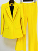 NAOMA Blazer & Flared Pants Set in Yellow