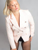 Double Breasted Blazer in Light Pink