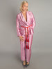 PJ Satin Blazer + Pants Matching Set in Pink