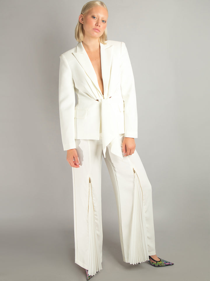 PENNY Blazer & Pants Set in White