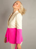 PETELE Blazer & Pants Set in Fuchsia