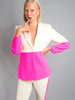 PETELE Blazer & Pants Set in Fuchsia