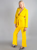 NAOMA Blazer & Flared Pants Set in Yellow