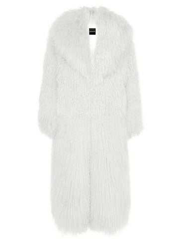 ZIALE Fur Oversize Maxi Coat