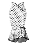JORDAN Polka-Dot Skirt