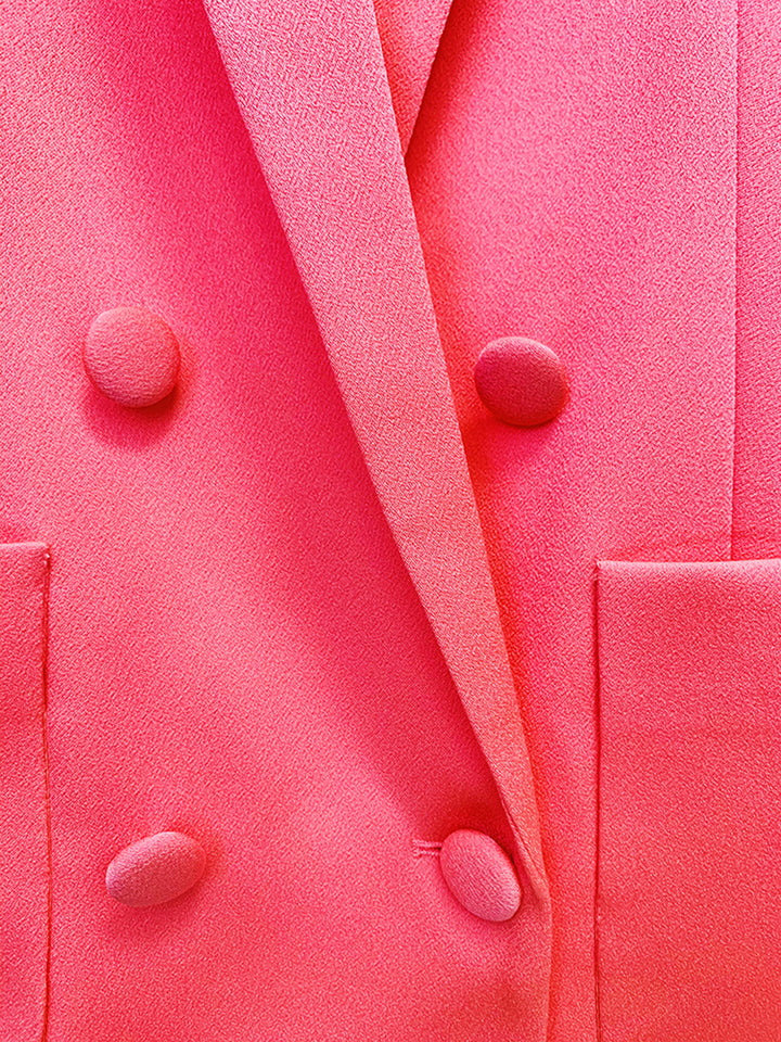 CHEMISTRY Blazer Dress & Pants Set in Pink
