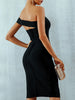 ALAMOSA One-Shoulder Bodycon Dress