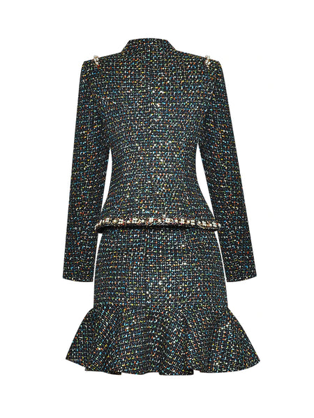 LIANNE Tweed Jacket & Skirt Set – ZCRAVE