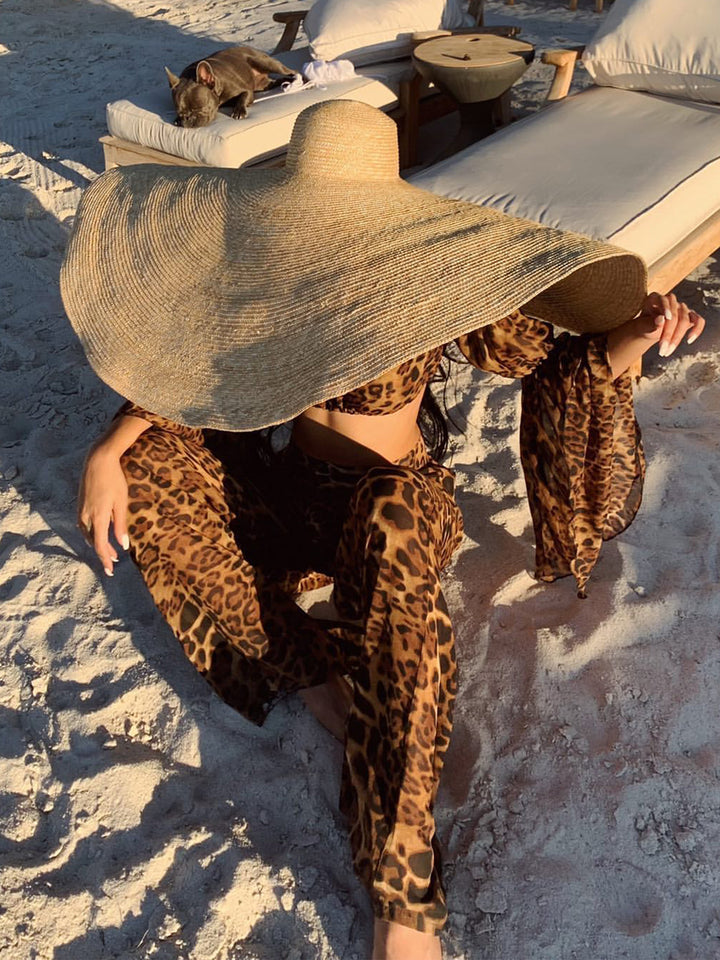THERESA Oversized Straw-Hat – ZCRAVE