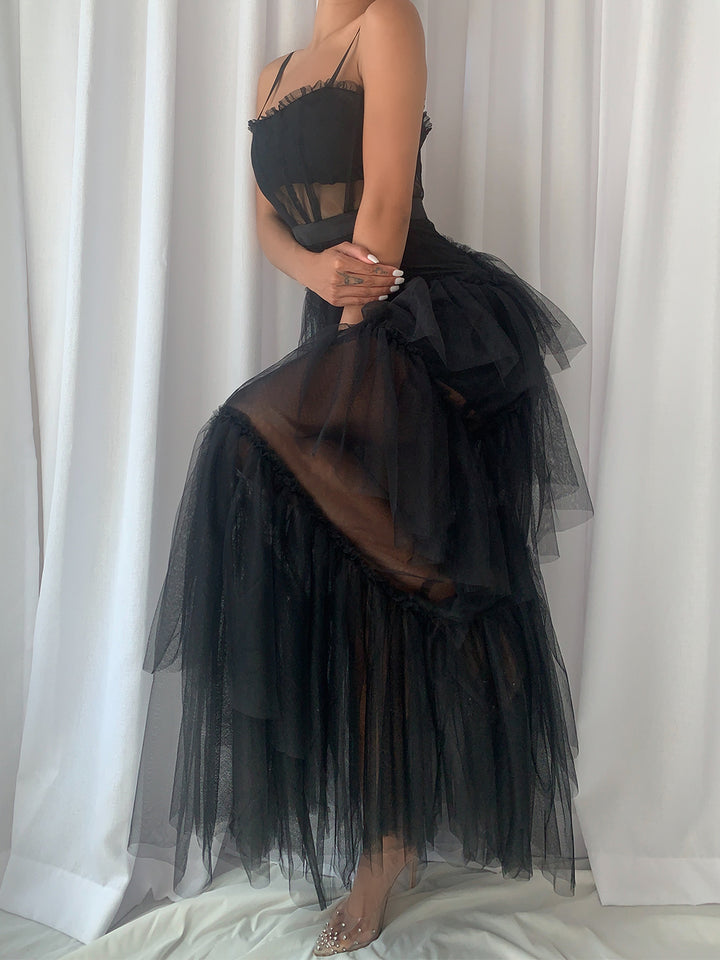 DIDA Tulle Dress in Black