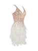 SWOON Feathers Mini Dress