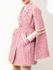 Tweed Cloak Woolen Coat