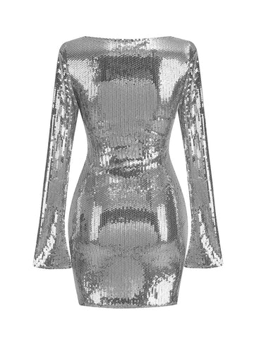 ETALE Sequins Mini Dress
