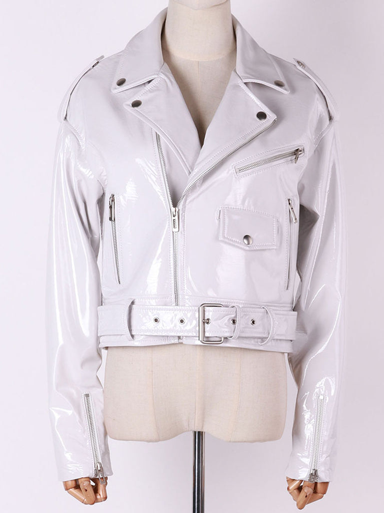 Dore Patent Leather Jacket