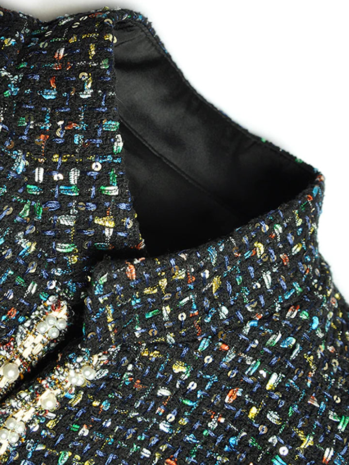 MERCER Tweed Jacket & Skirt Set