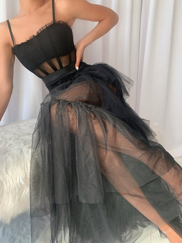 DIDA Tulle Dress in Black