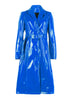 Genuine Patent Leather Trench Coat