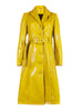 Genuine Patent Leather Trench Coat