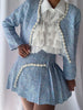 FULTON Jacket & Skirt Set in Blue