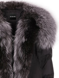 Fur Trim Long Down Jacket