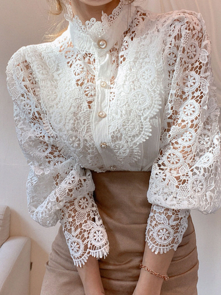 【値下げ】lace blouse