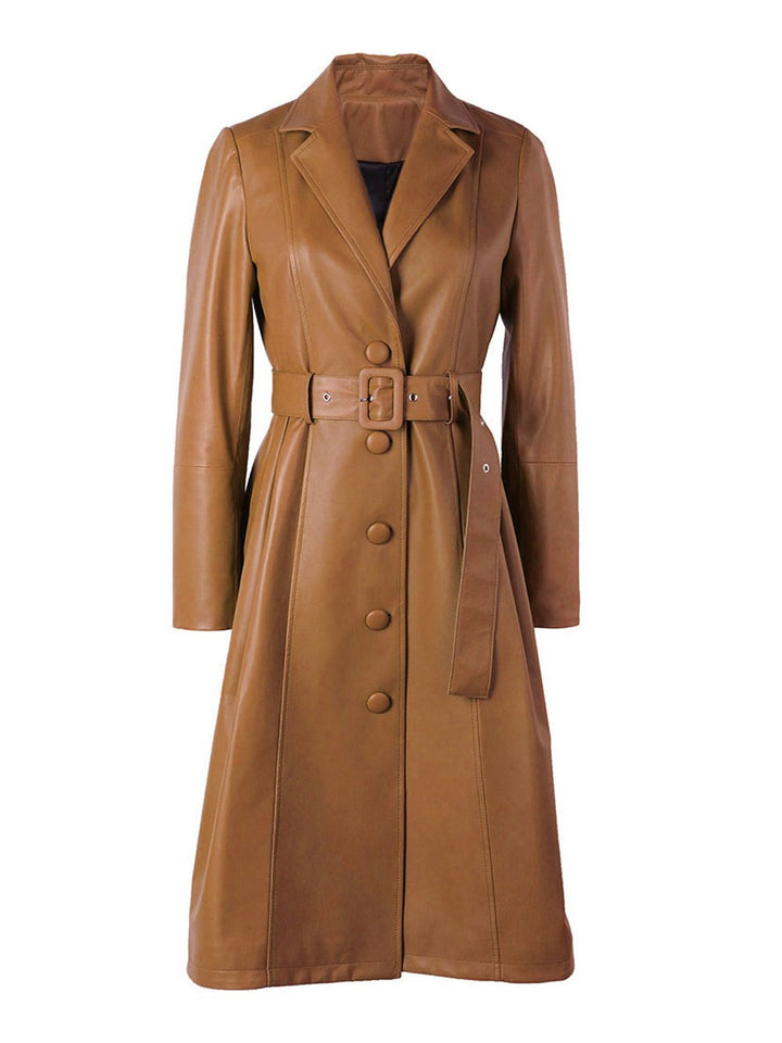 TAMPA Leather Coat