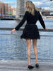 FIFTH AVE Feathers Mini Dress