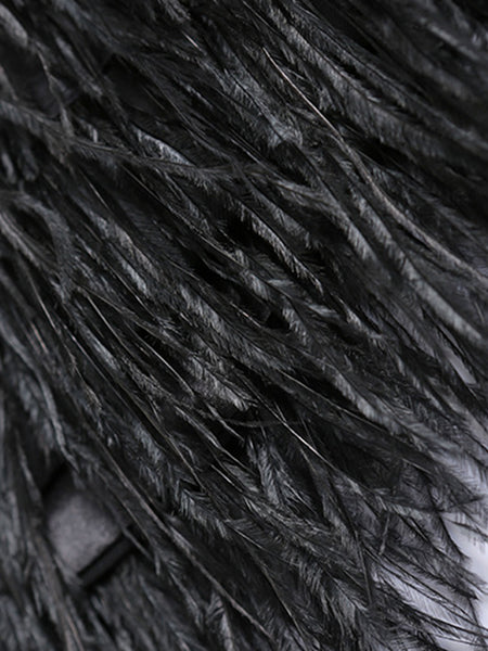 Feathers Tassel Hem Belted Blazer Dress – ZCRAVE